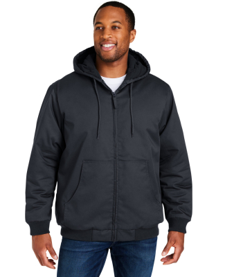 Harriton M722 Unisex ClimaBloc® Heavyweight Hoode in Dark charcoal