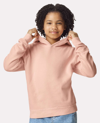Comfort Colors 1467Y Youth Lightweight Hooded Swea in Peachy