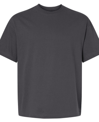 Hanes 5180R Unisex Retro Beefy T-Shirt in Smoke gray
