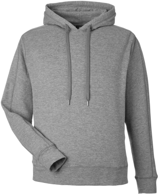 J America 8740 Unisex Electric Fleece Hooded Sweat in Electric slate