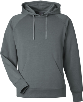 J America 8750JA Unisex Apex Fleece Hooded Sweathi in Steel