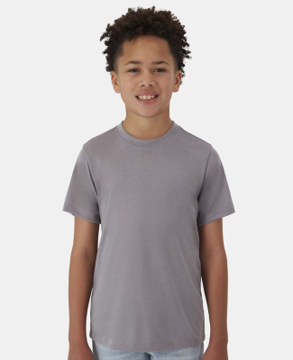 Hanes 484Y Youth Cool-Dri Cotton Touch T-Shirt in Graphite