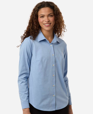 Devon and Jones DG505W CrownLux Performance® Ladi in Light blue melange