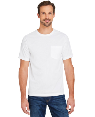 Harriton M118 Charge Snag And Soil Protect Unisex  in White