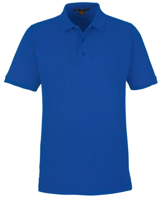 Harriton M205 Men's Valiant Cotton Snag Protect Po in True royal