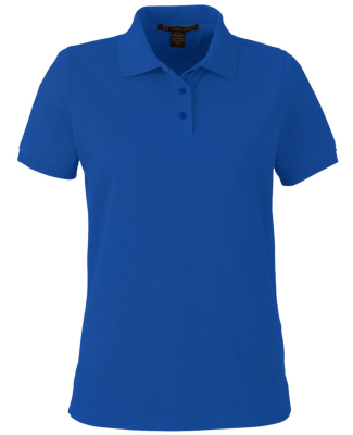 Harriton M205W Ladies' Valiant Cotton Snag Protect in True royal