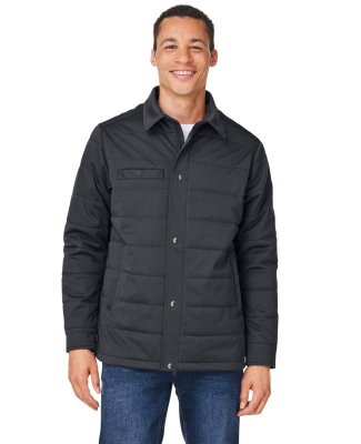Harriton M821 Unisex Guardian Soft Shell Chore Coa in Dark charcoal