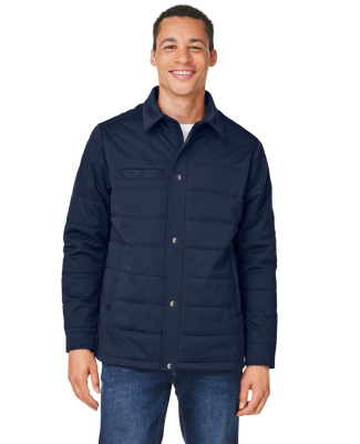 Harriton M821 Unisex Guardian Soft Shell Chore Coa in Dark navy