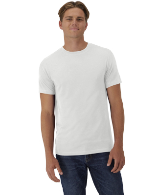 Hanes 4873 Unisex Cool-Dri Cotton Touch T-Shirt in White