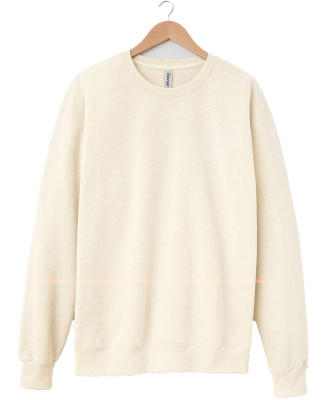 Jerzees 701M Unisex Eco™ Premium Blend Fleece in Sweet cream heather