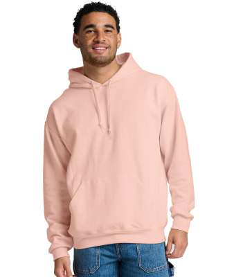 Jerzees IC49M Unisex Ultimate™ CVC Ring-Spun Hoo in Blush pink
