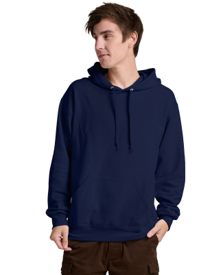 Jerzees IC49M Unisex Ultimate™ CVC Ring-Spun Hoo in J. navy