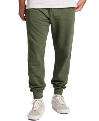 Jerzees IC50MPR Unisex Ultimate™ CVC Ring-Spun P in Military green heather
