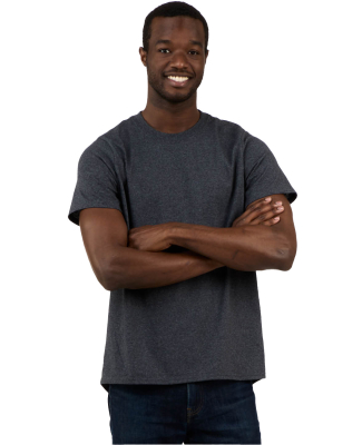 Boxercraft EM2180 Men's Recrafted Recycled T-Shirt in Black heather