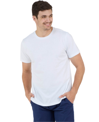 Boxercraft EM2180 Men's Recrafted Recycled T-Shirt in White