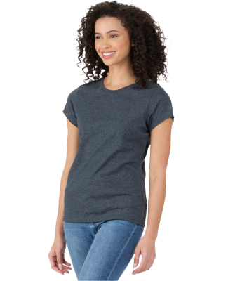 Boxercraft EW2180 Ladies' Recrafted Recyled T-Shir in Black heather