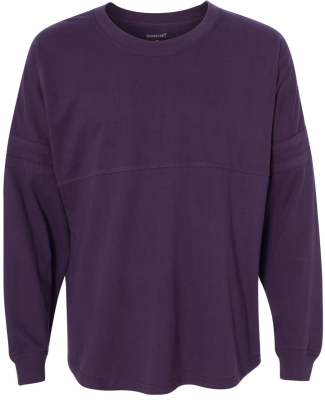 Boxercraft T14 Women's Jersey Pom Pom Long Sleeve  in Purple