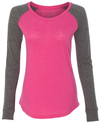 Boxercraft T66 Womenâ€™s Preppy Patc in Fuchsia/ granite
