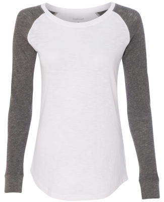 Boxercraft T66 Womenâ€™s Preppy Patc in White/ granite