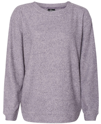 Boxercraft L01 Women's Cozy Crew in Purple