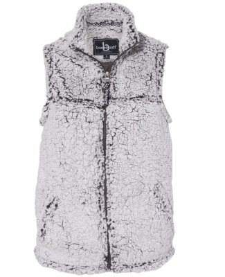 Boxercraft Q11 Women's Sherpa Vest in Frosty grey