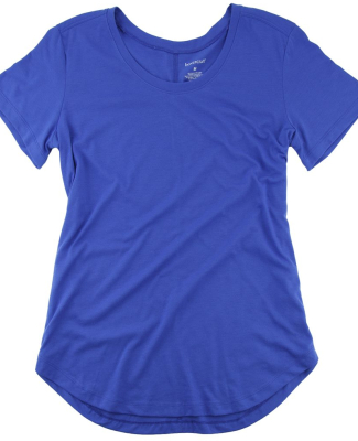 Boxercraft T61 Women’s At Ease Scoop Neck T-Shir in Royal