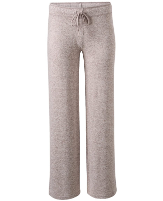 Boxercraft L10 Women's Cuddle Fleece Wide Leg Pant in Espresso heather