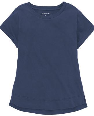 Boxercraft T57 Women's Vintage Cuff T-Shirt in Navy
