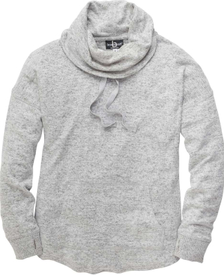 Boxercraft L12 Women's Cuddle Cowl Pullover in Oxford heather