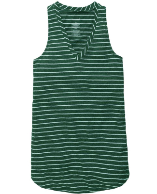 Boxercraft T89 Women's Margo Tank in Hunter stripe