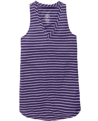 Boxercraft T89 Women's Margo Tank in Purple stripe
