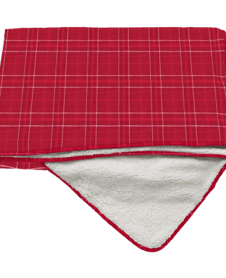 Boxercraft FQ01 Everest Blanket in Crimson field day plaid