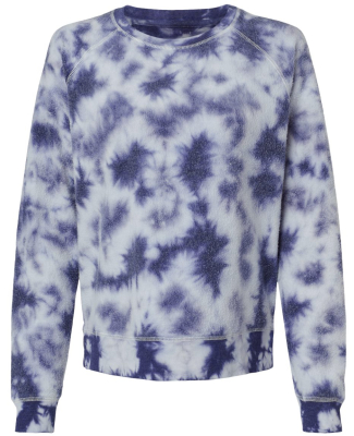Boxercraft K01 Women's Fleece Out in Navy tie-dye