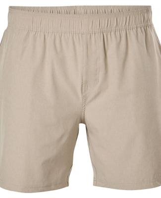 Boxercraft BM6101 Spandex lined athletic shorts  in Latte