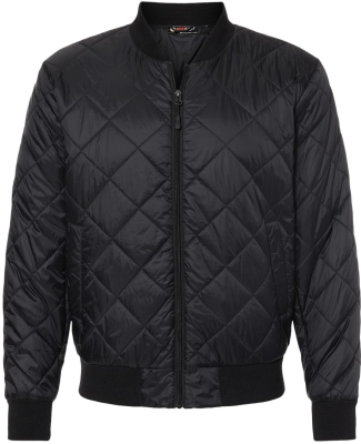 Weatherproof 21752 Men's HeatLast™ Quilted Packa in Black