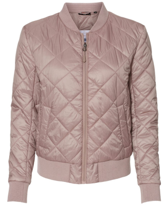 Weatherproof W21752 Women's HeatLast™ Quilted Pa in Blush