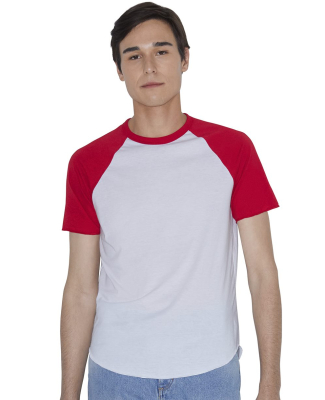 American Apparel RSABB4237W Unisex Poly/Cotton Raglan Tee Catalog