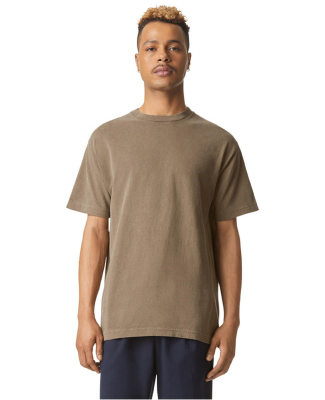 American Apparel 1301GD Garment-Dyed Heavyweight C in Faded Brown