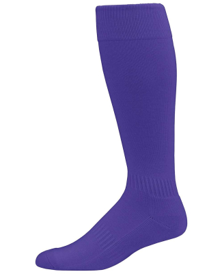 Augusta Sportswear 6006 Elite Multi-Sport Socks in Purple