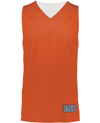 Augusta Sportswear 162 Youth Reversible 2.0 Jersey in Orange/ white