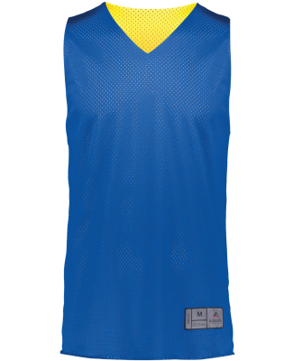 Augusta Sportswear 162 Youth Reversible 2.0 Jersey in Royal/ gold