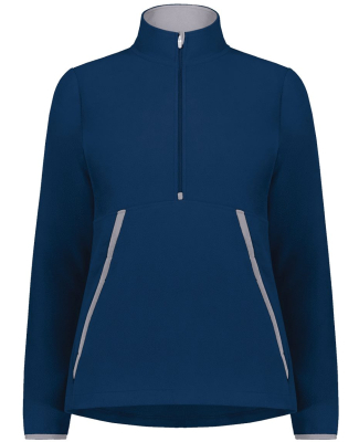 Augusta Sportswear 6857 Women's Eco Revive™ Pola in Navy