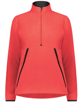 Augusta Sportswear 6857 Women's Eco Revive™ Pola in Scarlet