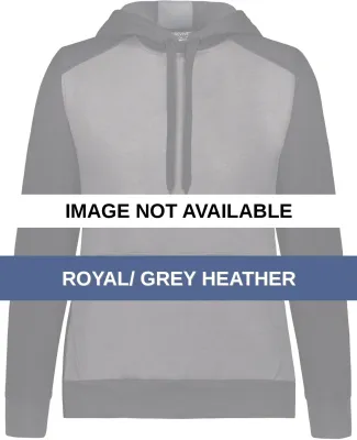 Augusta Sportswear 6867 Women's Eco Revive™ Thre Royal/ Grey Heather