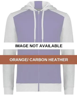 Augusta Sportswear 6899 Unisex Eco Revive™ Three Orange/ Carbon Heather