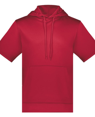 Augusta Sportswear 6871 Unisex Fleece Short Sleeve in Scarlet