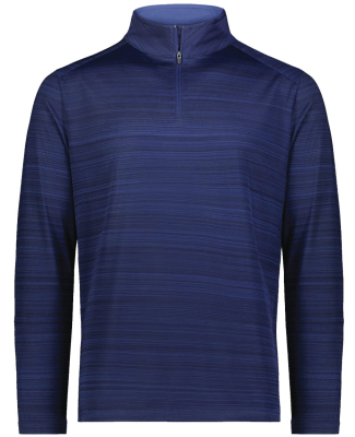Augusta Sportswear 7011 Unisex Pursuit Quarter-Zip in Navy