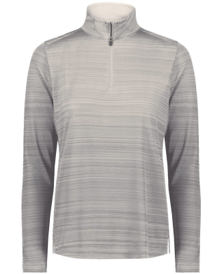 Augusta Sportswear 7012 Women's Pursuit Quarter-Zi in Athletic grey
