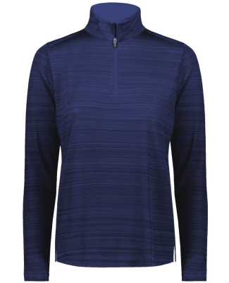Augusta Sportswear 7012 Women's Pursuit Quarter-Zi in Navy