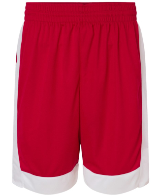 Augusta Sportswear 6889 Unisex Match-Up Basketball in Scarlet/ white